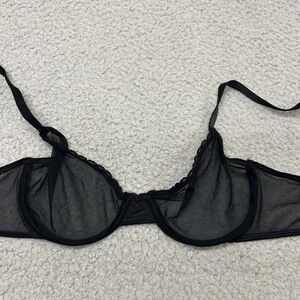 Secret Treasures Bra 34B Balconette Bra 8143 Sheer